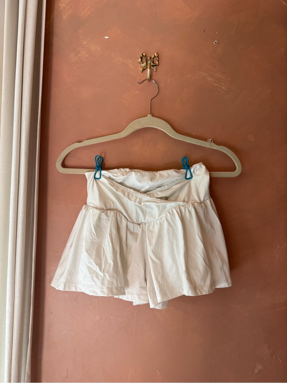 White Women’s Skort Shorts - Classic Casual